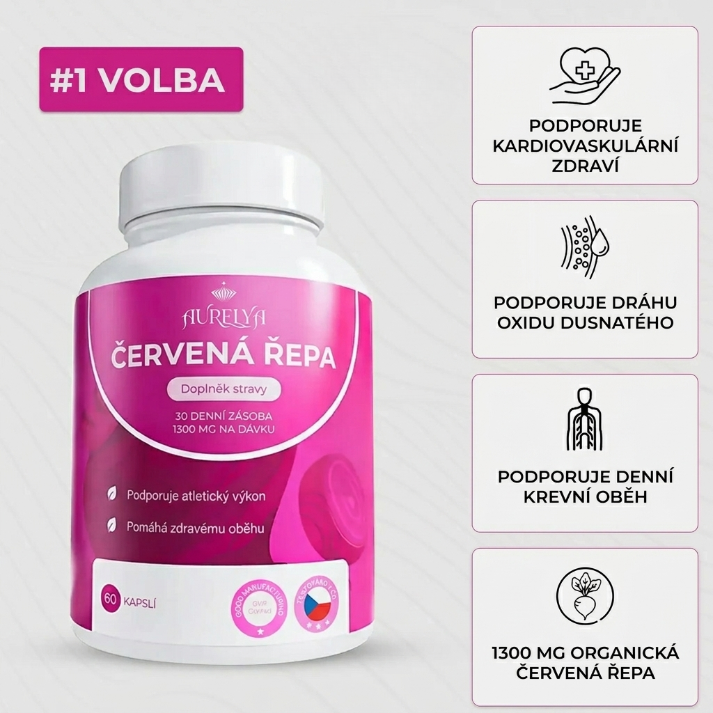 Kapsle z červené řepy Aurelya